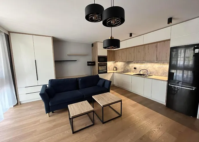 Blue Premium Apartment Niska, Centrum, Garaz Podziemny, Galeria