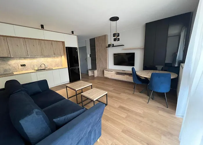 Blue Premium Apartment Niska, Centrum, Garaz Podziemny, Galeria